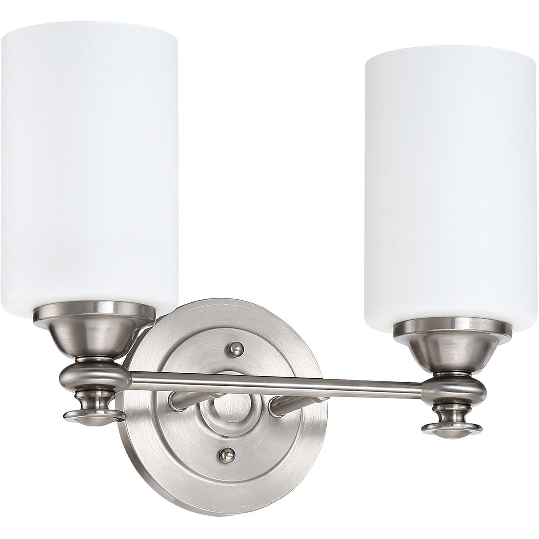 CRAFTMADE Dardyn 2 Light Vanity in Brushed Polished Nickel