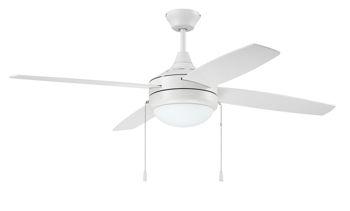 CRAFTMADE 52" Phaze Energy Star 4 in White w/ White Blades