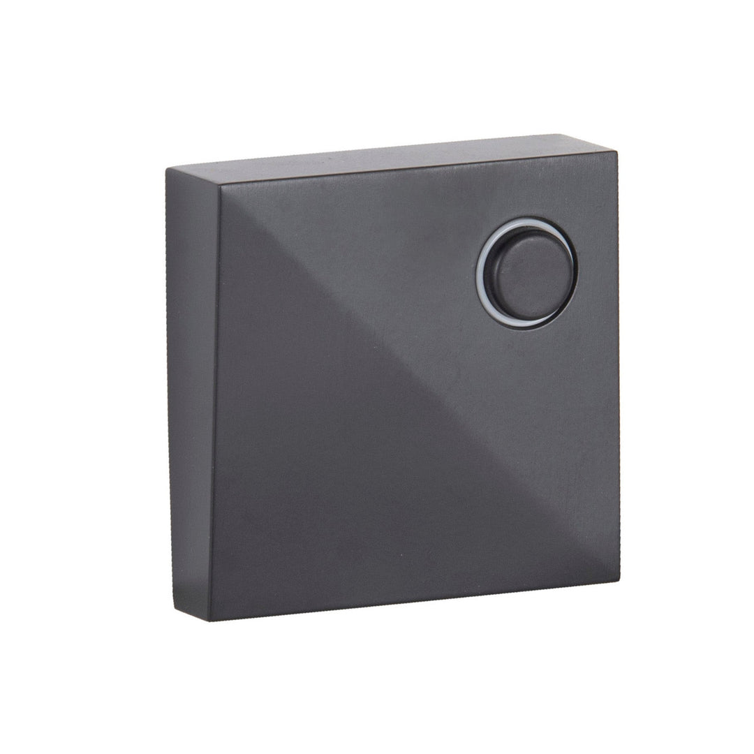 CRAFTMADE Surface Mount LED Lighted Push Button in Flat Black