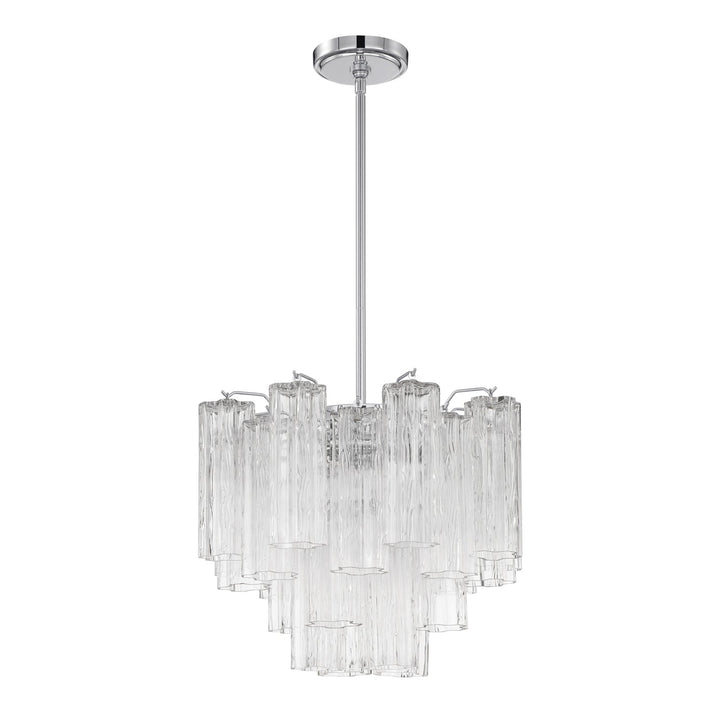 Addis 4 Light Polished Chrome Chandelier Crystorama