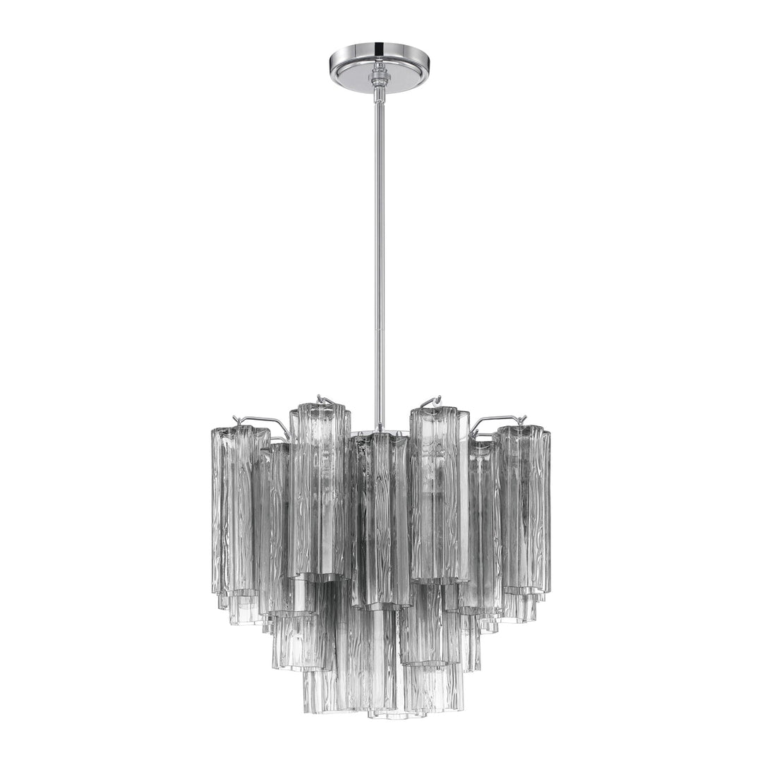 Addis 4 Light Polished Chrome Chandelier Crystorama