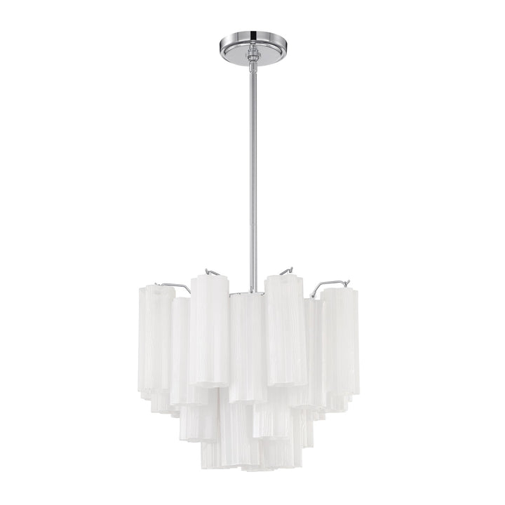 Addis 4 Light Polished Chrome Chandelier Crystorama