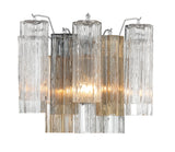 Addis 2 Light Polished Chrome Sconce Crystorama