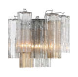 Addis 2 Light Polished Chrome Sconce Crystorama