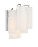 Addis 2 Light Polished Chrome Sconce Crystorama