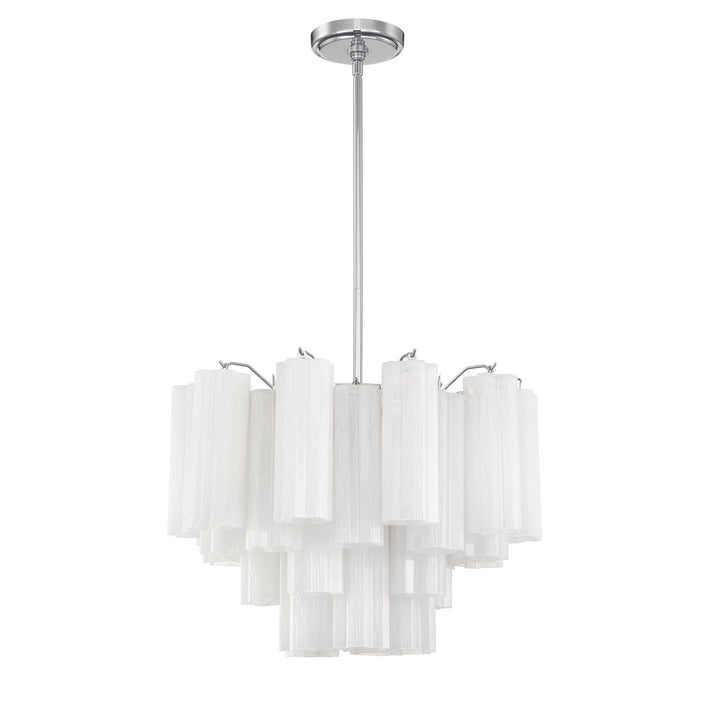 Addis 6 Light Polished Chrome Chandelier Crystorama