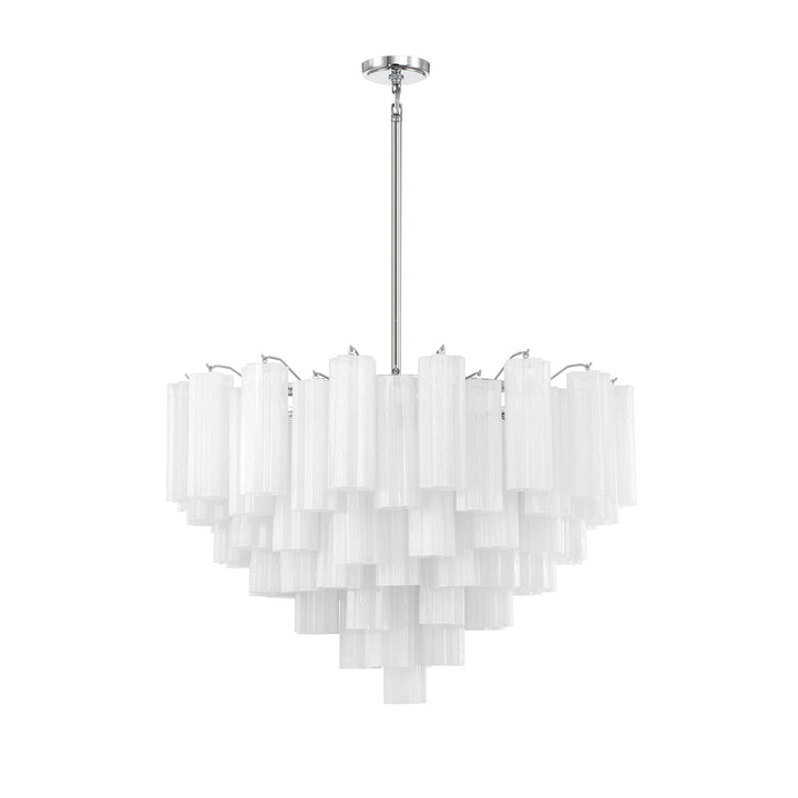 Addis 16 Light Polished Chrome Chandelier Crystorama