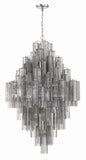 Addis 20 Light Polished Chrome Chandelier Crystorama