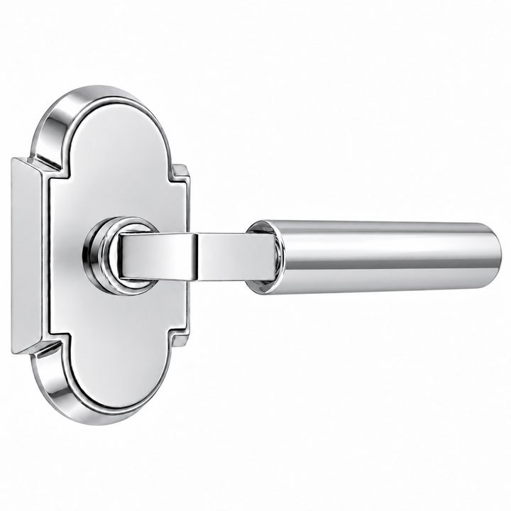 Magnifique® Arched Door Set with Modern Smooth Lever (Several Finishes Available)