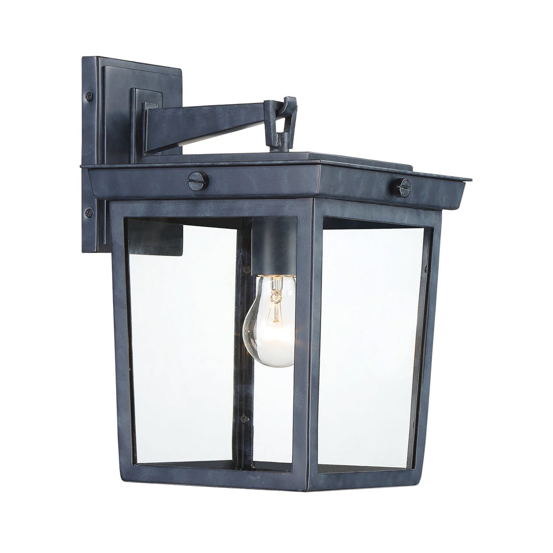 Belmont 1 Light Graphite Outdoor Sconce Crystorama