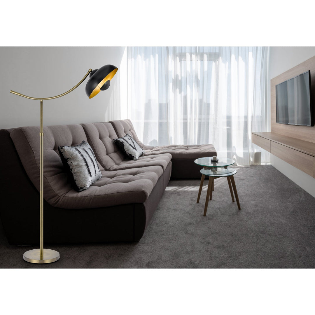 100W PLANETOID ADJUSTABLE METAL ARC FLOOR LAMP Cal Lighting