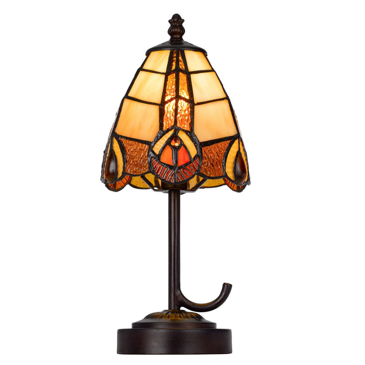 40W METAL/RESIN TIFFANY ACCENT LAMP WITH INLINE SWITCH Cal Lighting