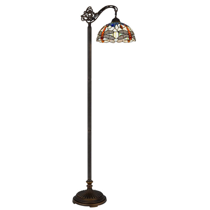 60W COLEBRIDGE DOWNBRIDGE TIFFANY FLOOR LAMP Cal Lighting