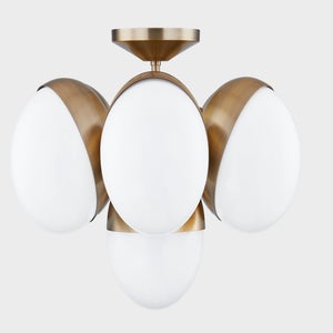 Troy Lighting Cupertino Semi Flush