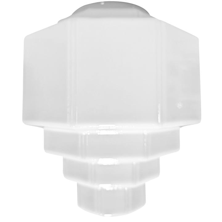 19 1/2 Inch Manhattan Skyscraper Grandeur Style Semi-Flush Mount Light (Black Bronze Finish) COPPER MOUNTAIN HARDWARE