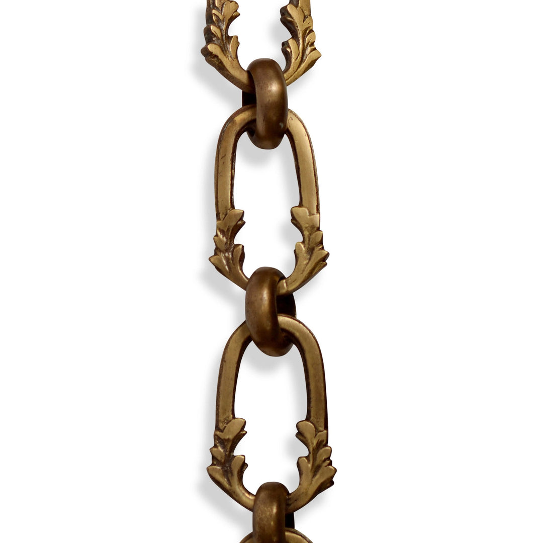 Solid Brass Classic Link Chain (Unlacquered Brass Finish) COPPER MOUNTAIN HARDWARE