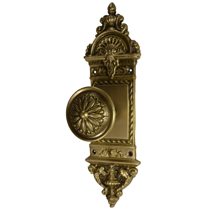 COPPER MOUNTAIN HARDWARE European Door Set With Provincial Style Knob