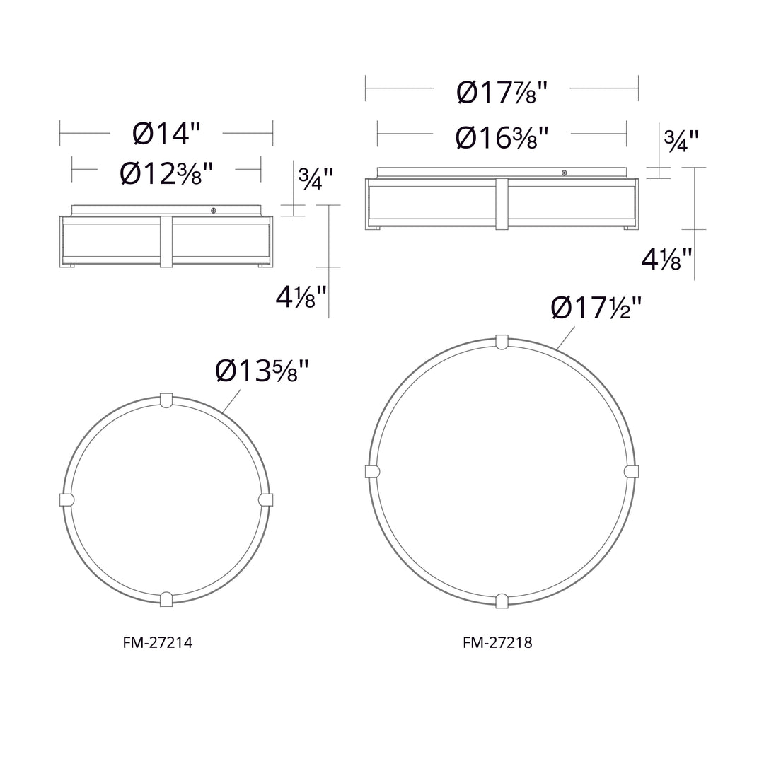 Constantine LED Flush Mount