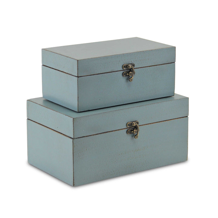 CHEUNGS Lestina Set of 2 Storage Boxes - Blue