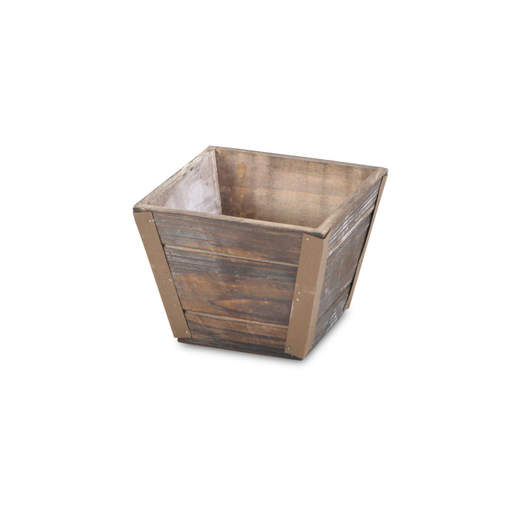 CHEUNGS Seren Tapered Square Wood Pot