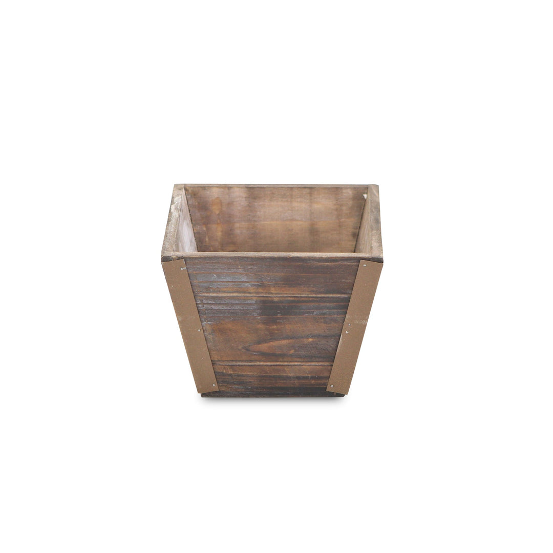 CHEUNGS Seren Tapered Square Wood Pot