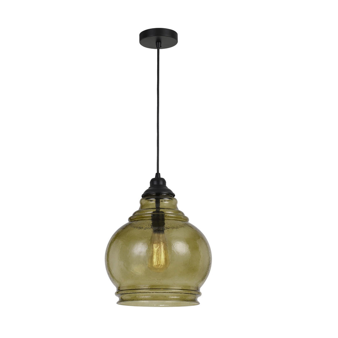 60W ROVIGO RIPPLED GLASS PENDANT (EDISON BULB NOT INCLUDED) Cal Lighting