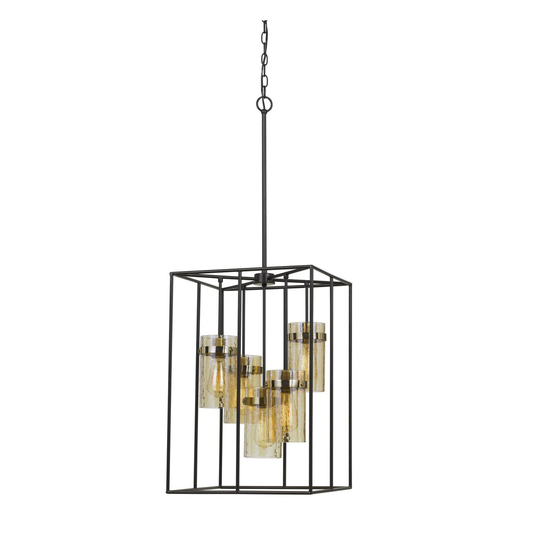 60W X 5 CREMONA GLASS PENDANT FIXTURE (EDISON BULBS NOT INCLUDED) Cal Lighting