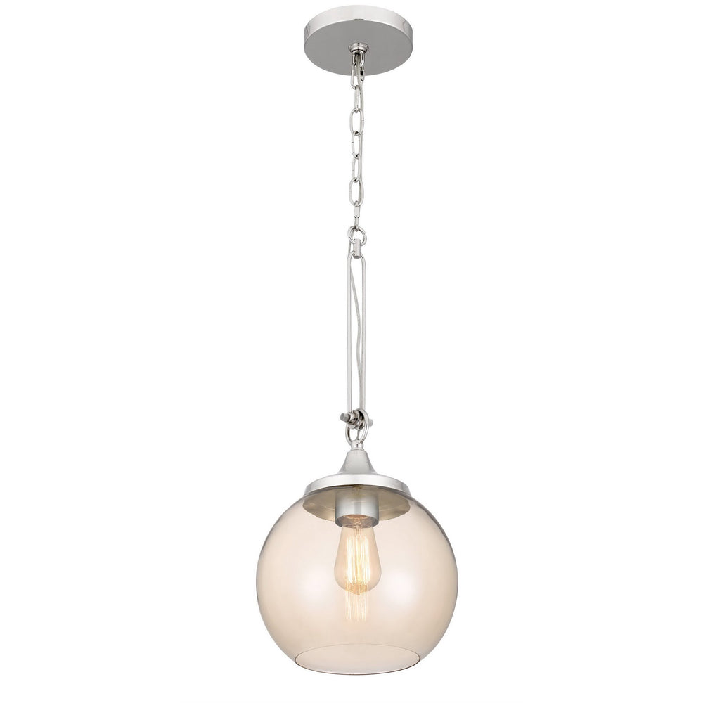 60W ROCHELLE GLASS PENDANT FIXTURE Cal Lighting