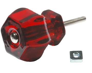 COPPER MOUNTAIN HARDWARE Authentic Depression Glass Cabinet or Furniture Knobs - Several Colors