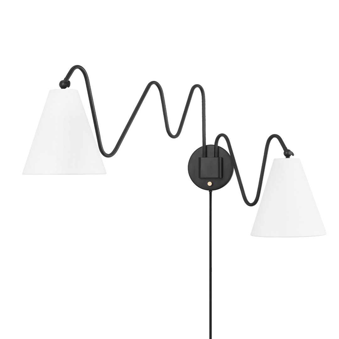 Onda Plug-In Sconce Mitzi