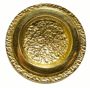 2 Inch Vintage Style Distressed Solid Brass Cabinet & Furniture Pull COPPER MOUNTAIN HARDWARE