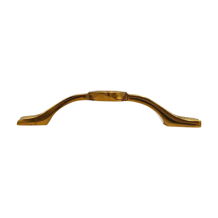 4 3/8 Inch Overall (3 1/4 Inch c-c) Solid Brass Hammered Drawer Pull COPPER MOUNTAIN HARDWARE