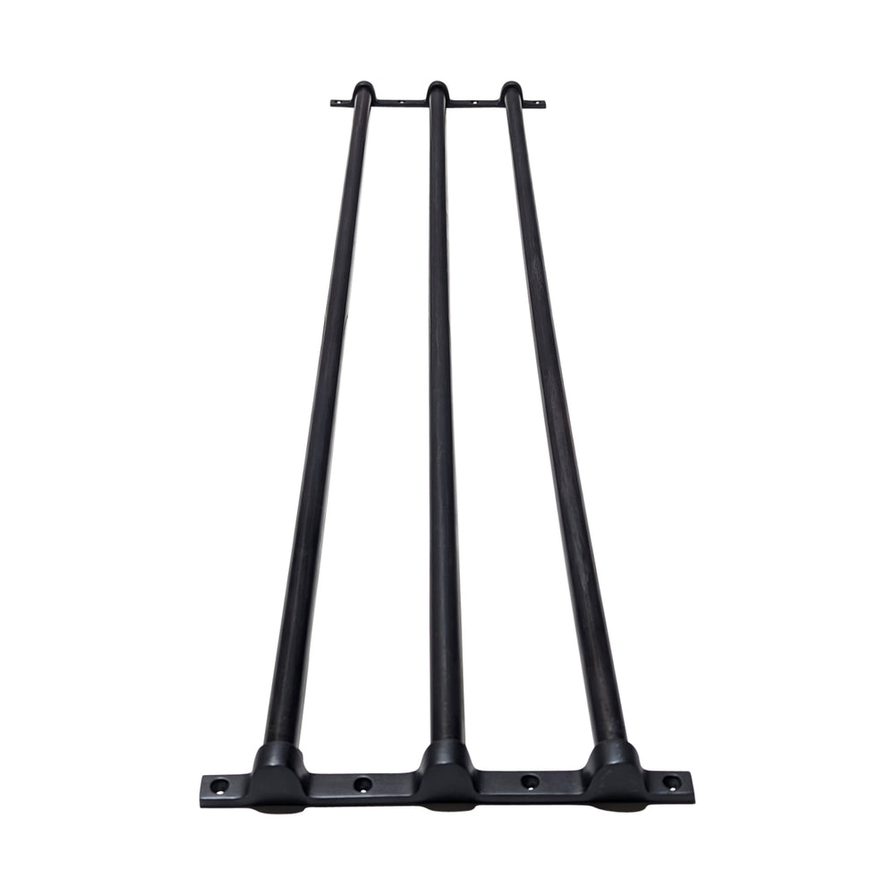 COPPER MOUNTAIN HARDWARE 36 Inch Solid Brass Triple Push Bar (Oil Rubbed Bronze Finish)