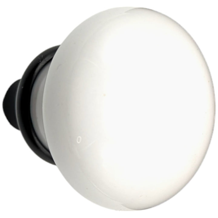 COPPER MOUNTAIN HARDWARE White Porcelain Spare Door Knob Set (Oil Rubbed Bronze)