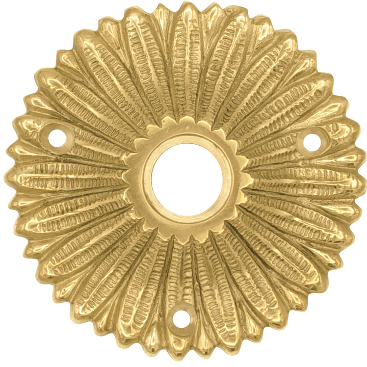 French Provincial Solid Brass Rosette (Several Finishes Available) COPPER MOUNTAIN HARDWARE