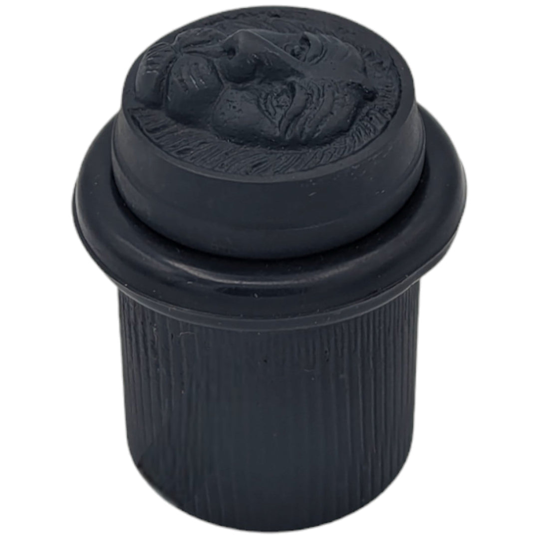 Lion Head Brass Floor Mount Door Stop (Several Finishes Available) COPPER MOUNTAIN HARDWARE