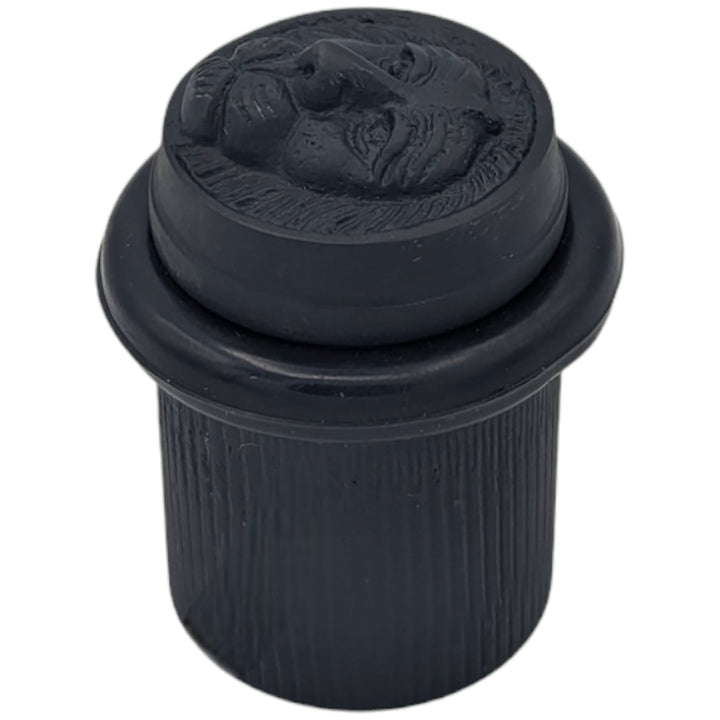 Lion Head Brass Floor Mount Door Stop (Several Finishes Available) COPPER MOUNTAIN HARDWARE