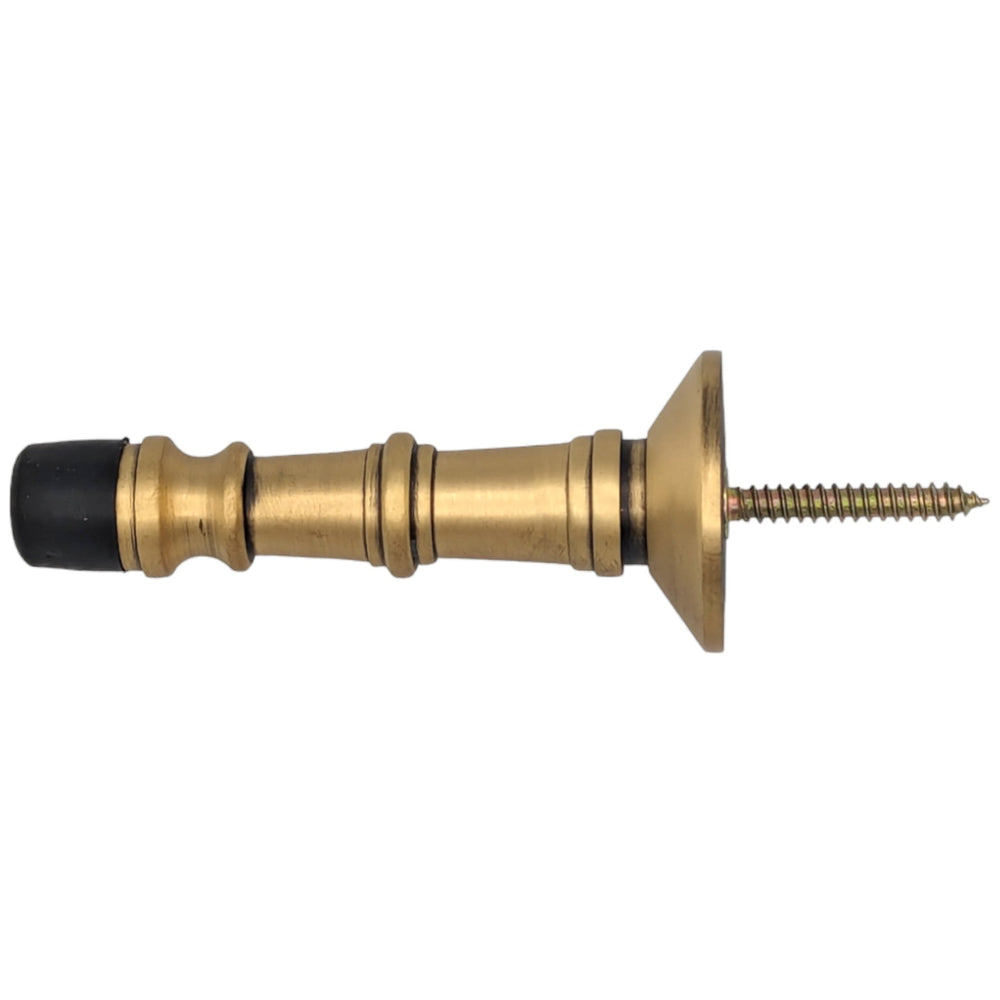 Traditional Brass Wall Mounted Door Stop (Several Finishes Available) COPPER MOUNTAIN HARDWARE