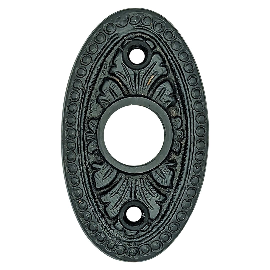 COPPER MOUNTAIN HARDWARE 2 5/8 Inch Solid Brass Avalon Style Rosette (Oil Rubbed Bronze Finish)