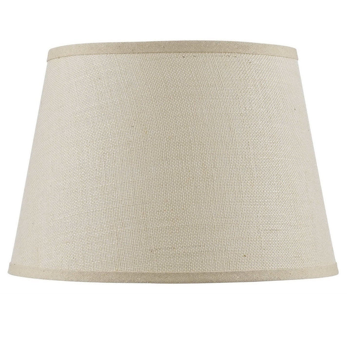 HARDBACK FINE BURLAP SHADE Cal Lighting