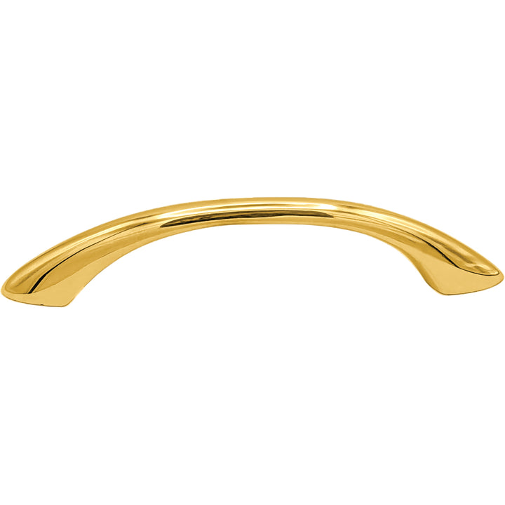 5 Inch Overall (4 Inch c-c) Traditional Solid Brass Pull