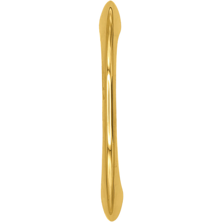 5 Inch Overall (4 Inch c-c) Traditional Solid Brass Pull
