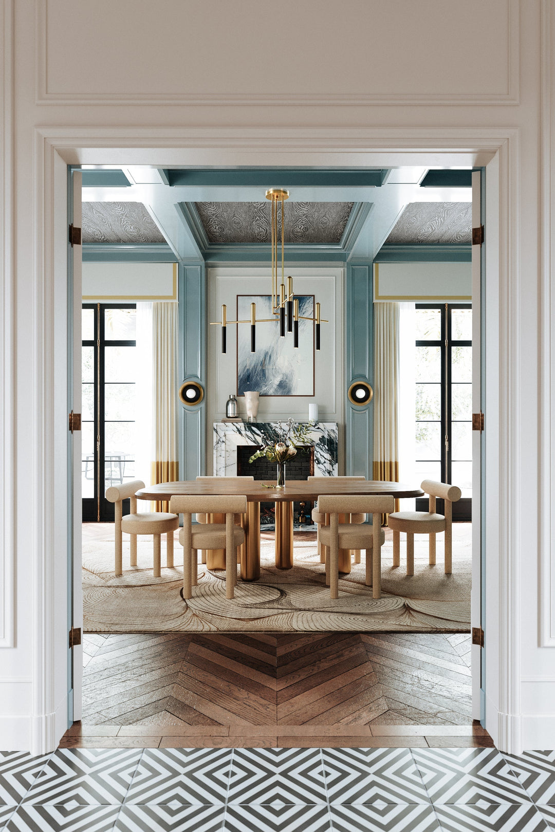 Thurston Chandelier Hudson Valley Lighting