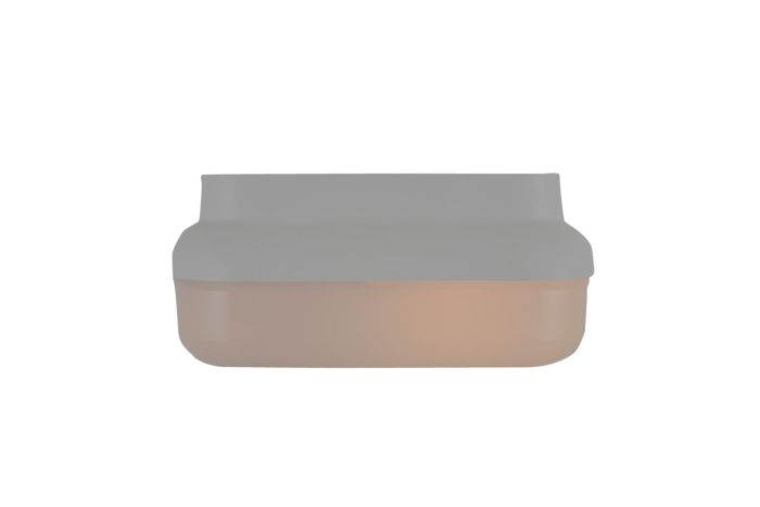 ##Antique Hardware## Resilience 2 Light Outdoor Flushmount in Textured White