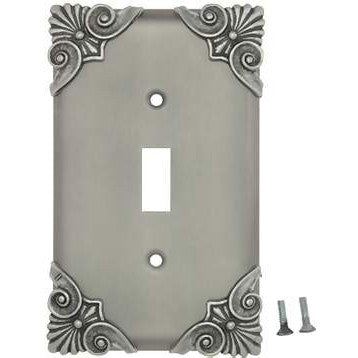 ANNE AT HOME Corinthia Wall Plate (Matte Nickel Finish)