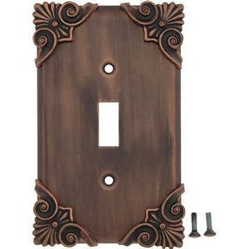 ANNE AT HOME Corinthia Wall Plate (Antique Copper Finish)