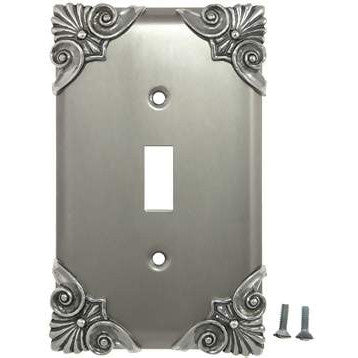 ANNE AT HOME Corinthia Wall Plate (Bright Nickel Finish)