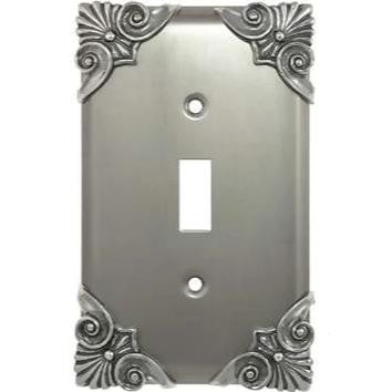 ANNE AT HOME Corinthia Wall Plate (Bright Nickel Finish)