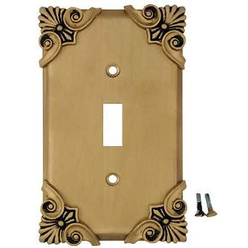 ANNE AT HOME Corinthia Wall Plate (Antiqu Gold Finish)