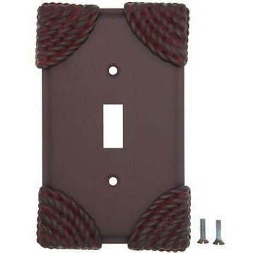 ANNE AT HOME Roguery Ropes Wall Plate (Weathered Rust Finish)